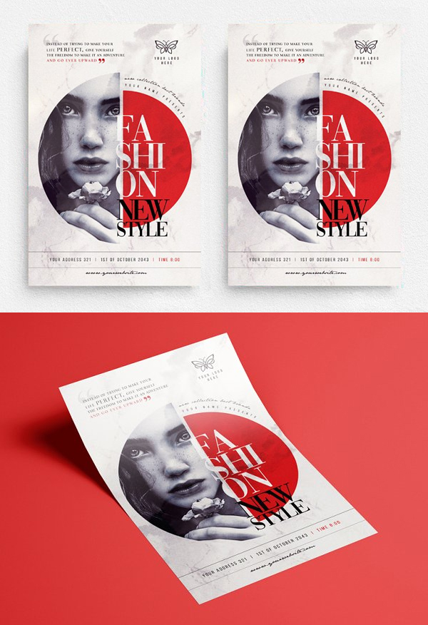 Fashion New Style Flyer Template