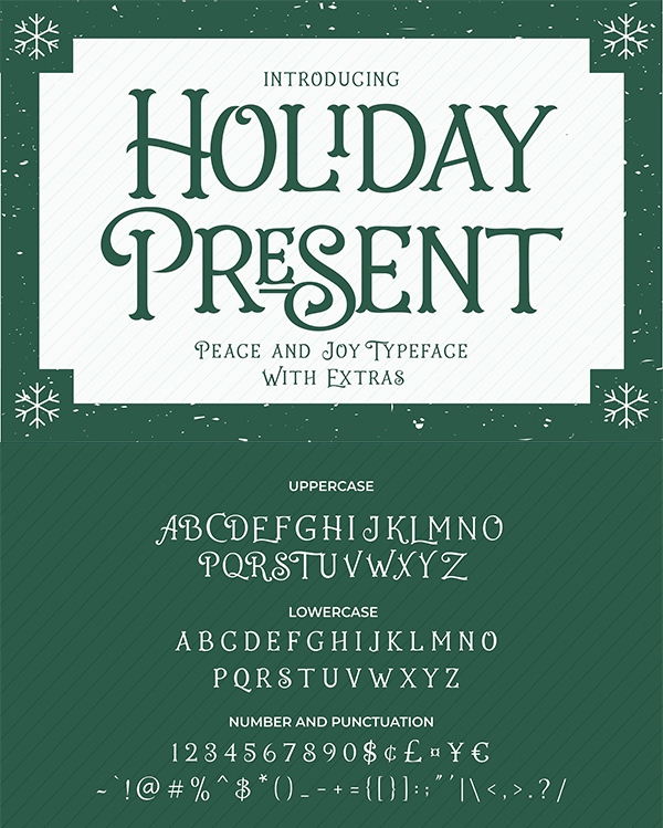 Holiday Present Fonts