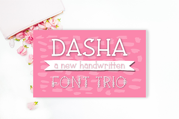 Dasha Font Trio By Jande Summer