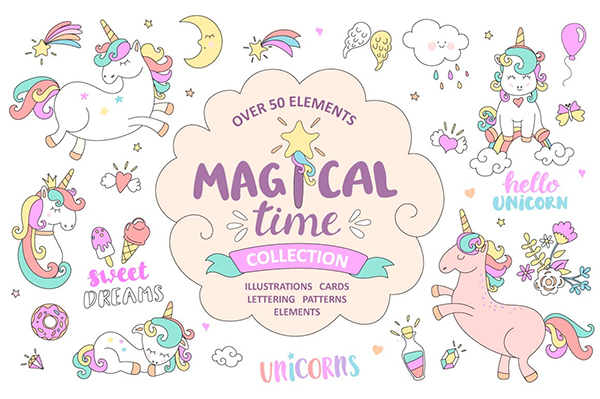Magical time Unicorns By tanda_V