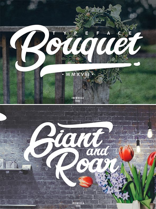 Bouquet Typeface Byinumocca_type