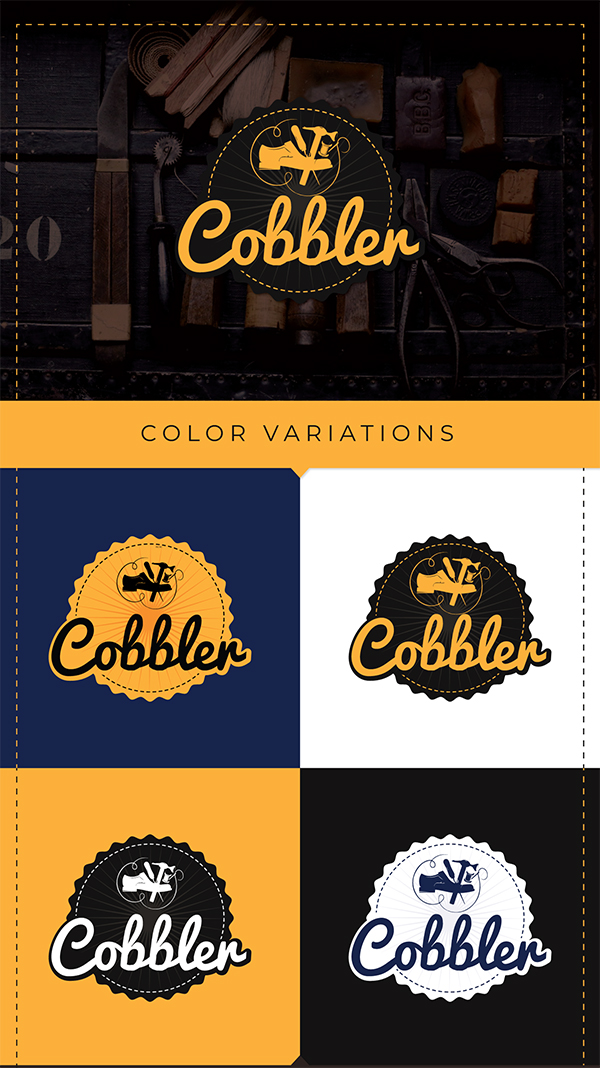 Cobbler Logo Design