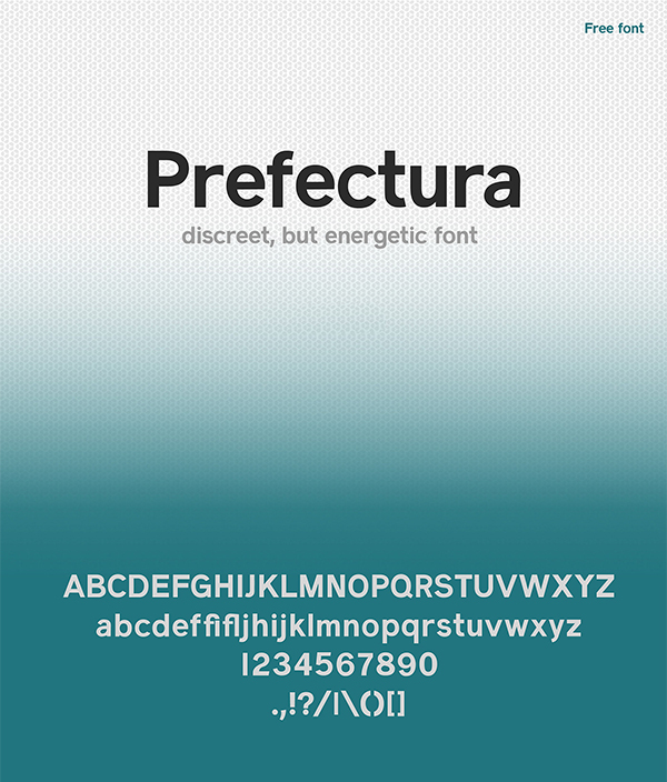 Prefectura Sans Serif Free Font