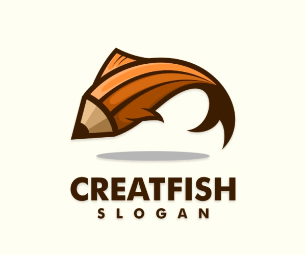 Creatif Fish Logo Design