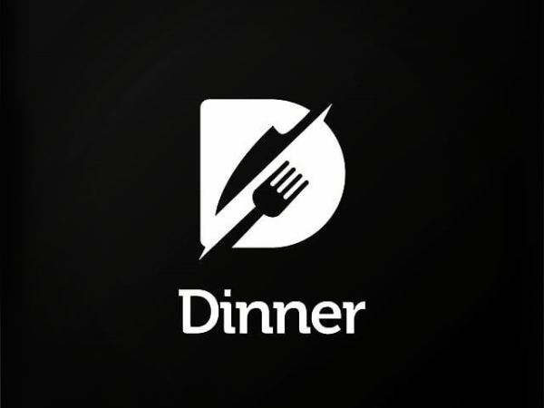 D For Dinne Logo Design