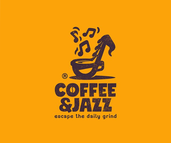 Coffee & Jazz Logo Design
