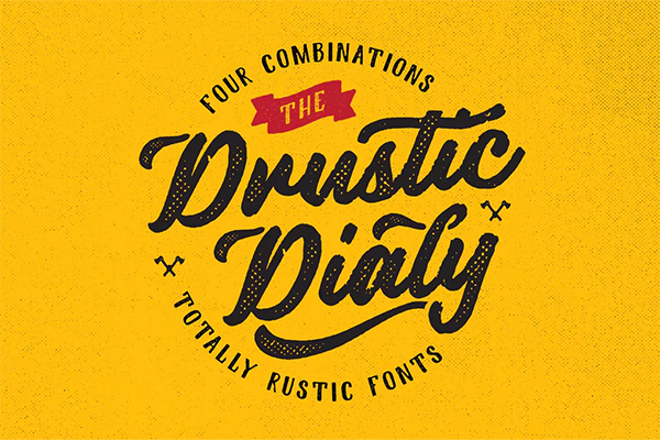 DrusticDialy Font