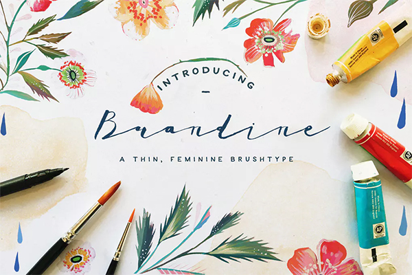 Brandine Brush Font
