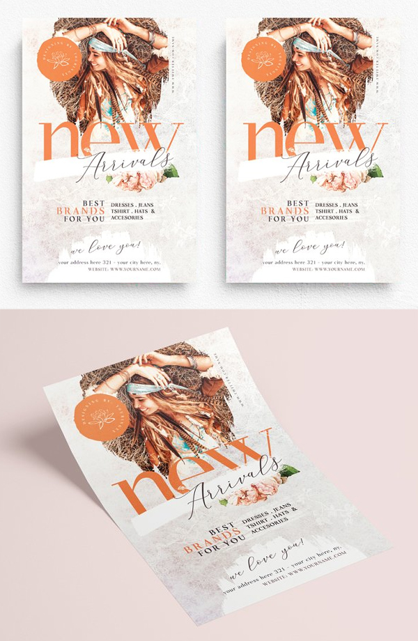 New Arrivals Flyer Template