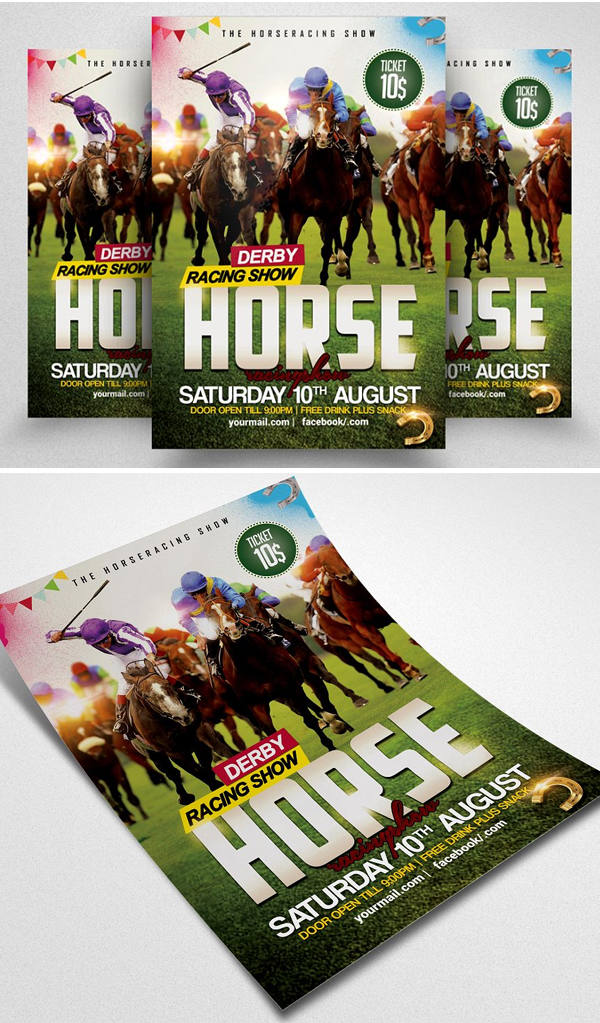 Horse Racing Championship Flyer