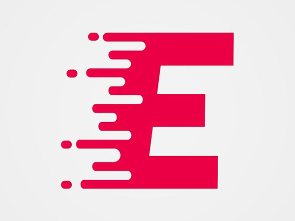 Colorful E Logo Design