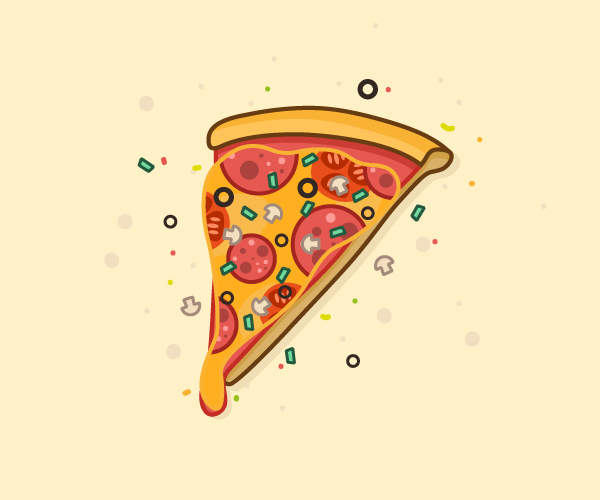 Illustration: Create a Delicious Pizza