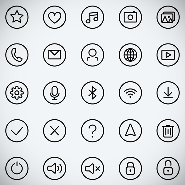 Free Multimedia Icons Collection