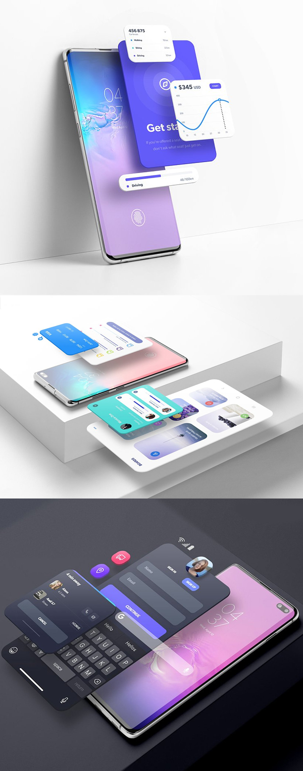 Android Smartphone Mockup