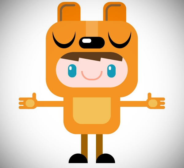 Illustration: Design Simple Shapes Characters