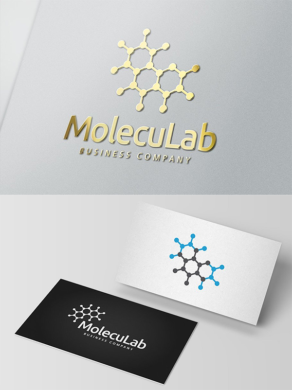 Moleculab Logo Design