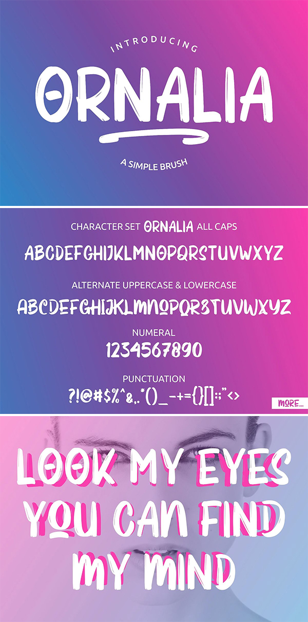 Ornalia Display Font