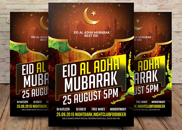 Muslim Holiday Eid Al-Adha Greeting