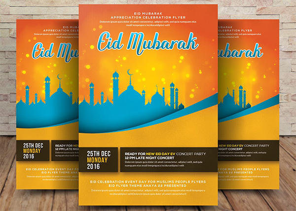 Creative Eid Ul Adha Flyer Template