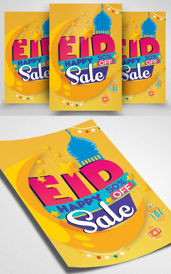 Eid Sale Offer Flyer