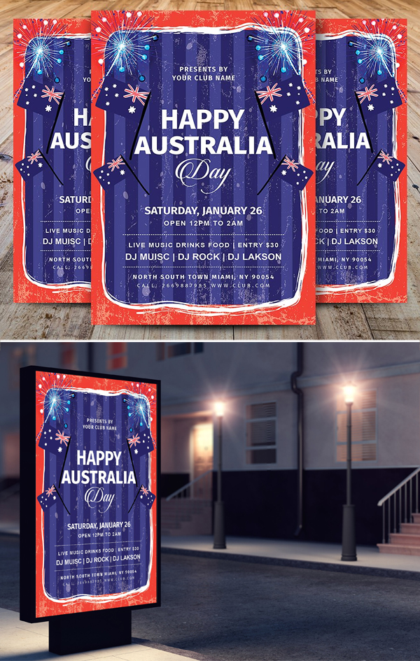 Happy Australia Day Flyer