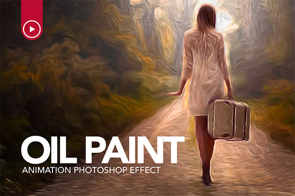 Oil Paint Animation Photoshop Ac