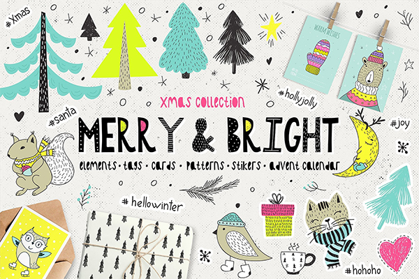 Creative & Colorful Christmas Collection