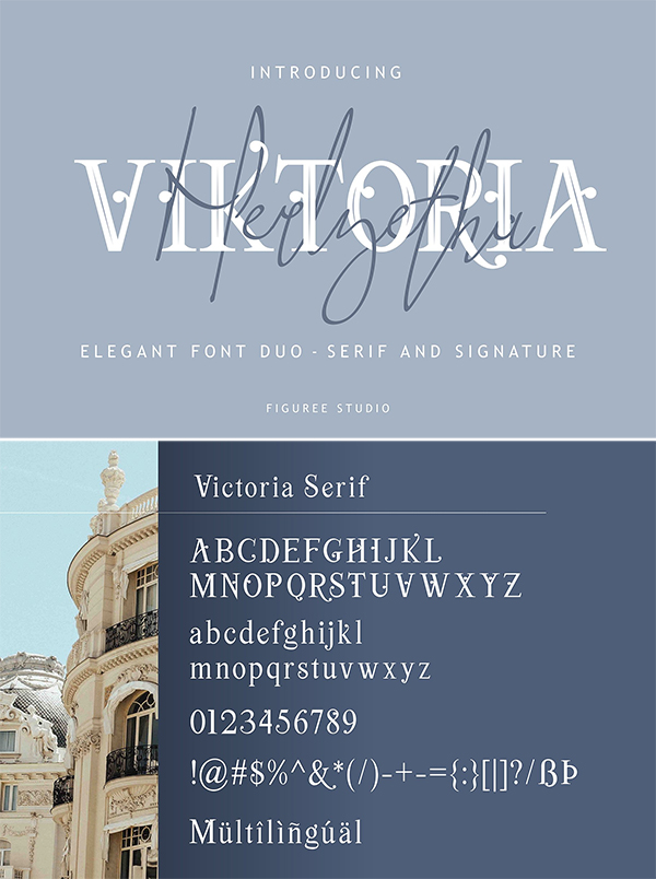 Viktoria // Elegant Font