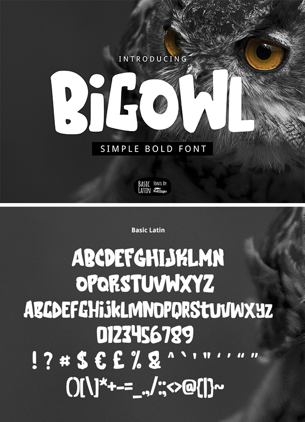 Big Owl Font
