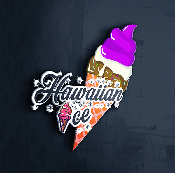 Ice Cream Shop Logo Design