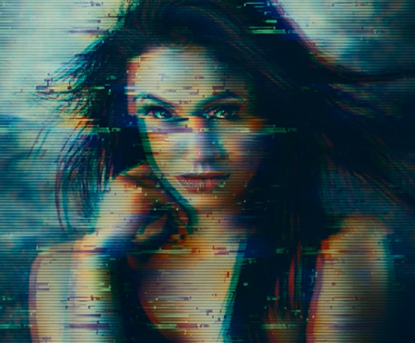 How to Create Glitch Distortion Photo Effect in Photoshop