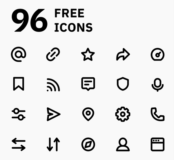Super Basic Icons - Free