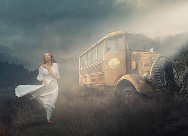 How to Create Light Wind Photoshop Manipulation in Photoshop