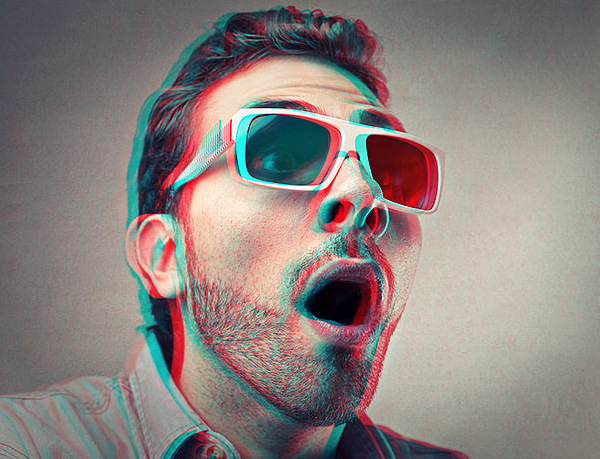 How To Create A Retro 3D Movie Effect In Photoshop Tutorial