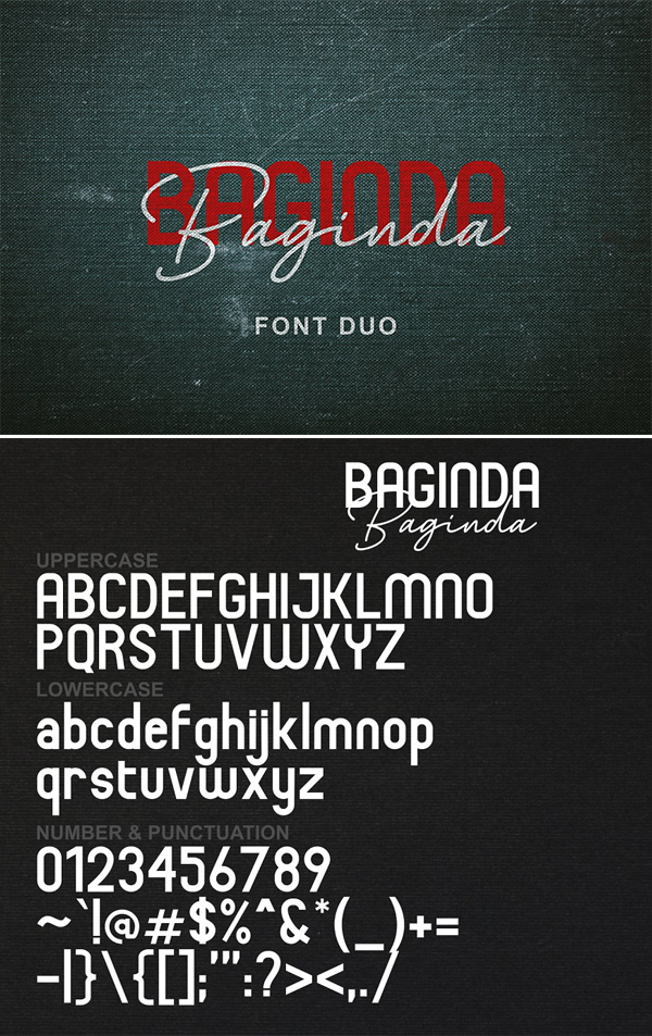 Baginda | Font Duo