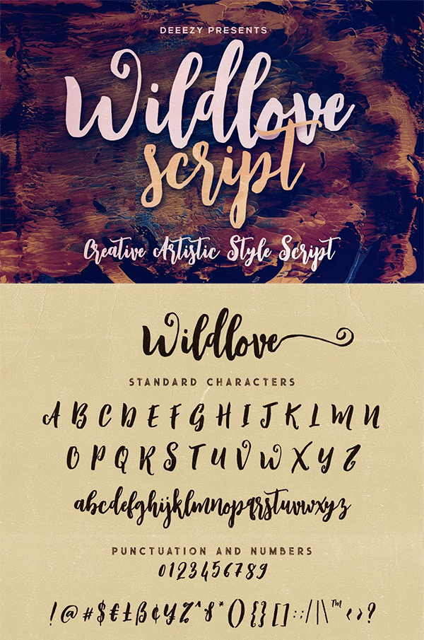 Wildlove Script Font