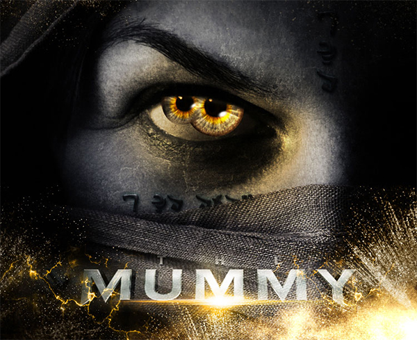 The Mummy Movie Poster Effect in Photoshop