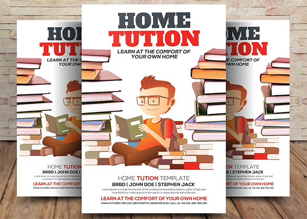Home Tution Flyer Template