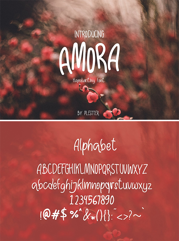 Amora - Cute Font