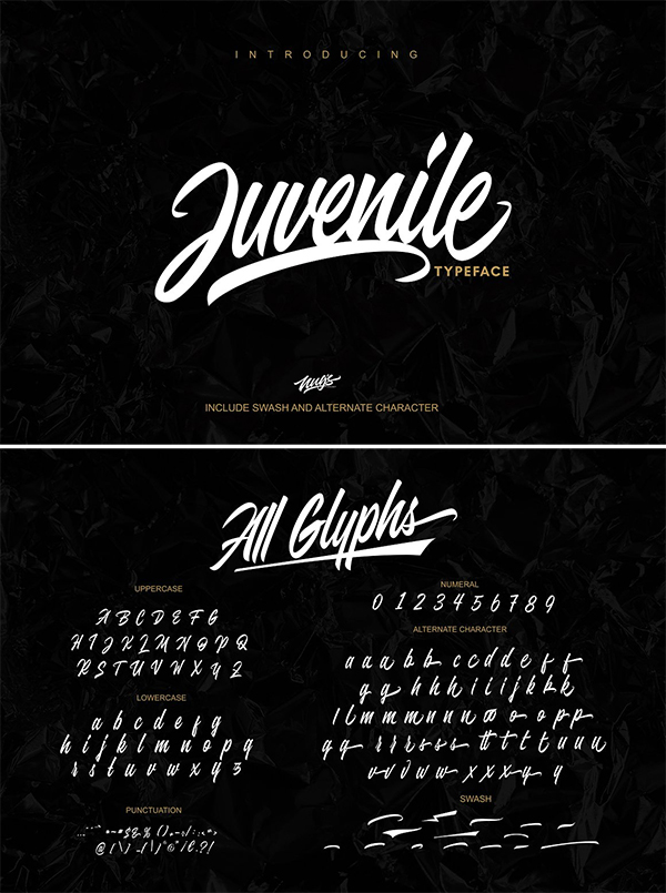 Juvenile Typeface