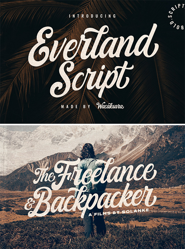 Everland Script Font