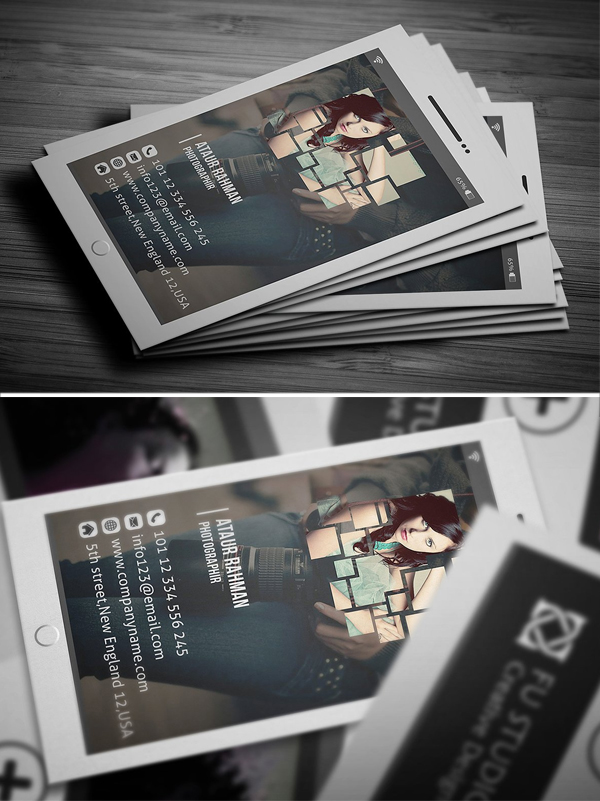 Awesome Photography Business Card