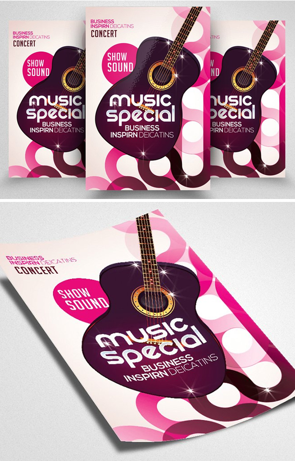 Music Special Night Flyer Template