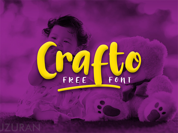 Crafto Free Font