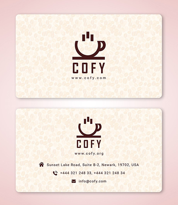 Cofy - Coffee Shop Business Card