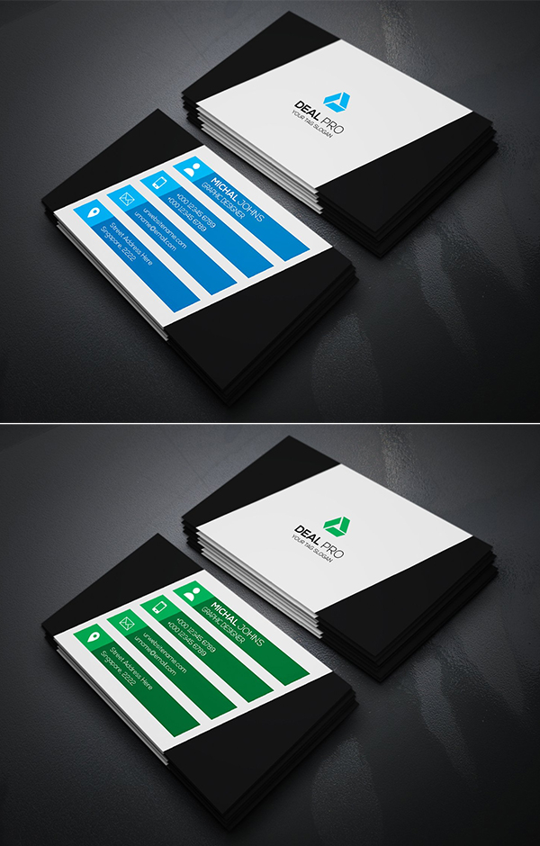 Creative Colorful Business Card