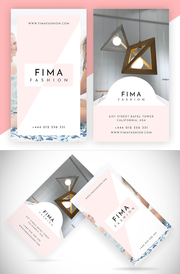 Fima Fashion - Minimal Business Card