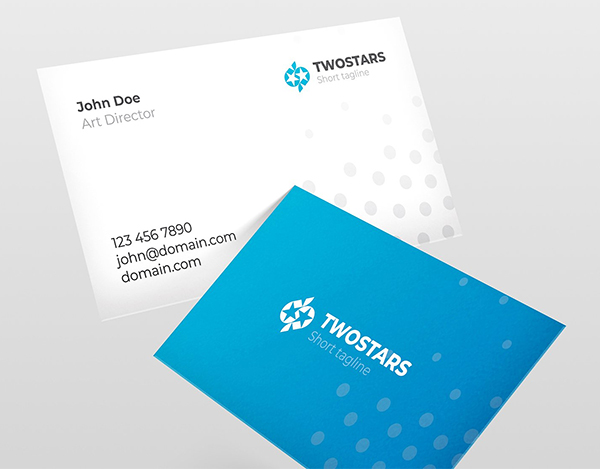 A Simple professional business card