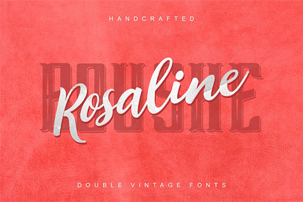 Rosalina Boushe Double Font