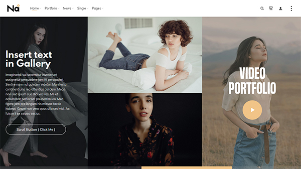 TheNa - Photography & Portfolio WordPress Theme